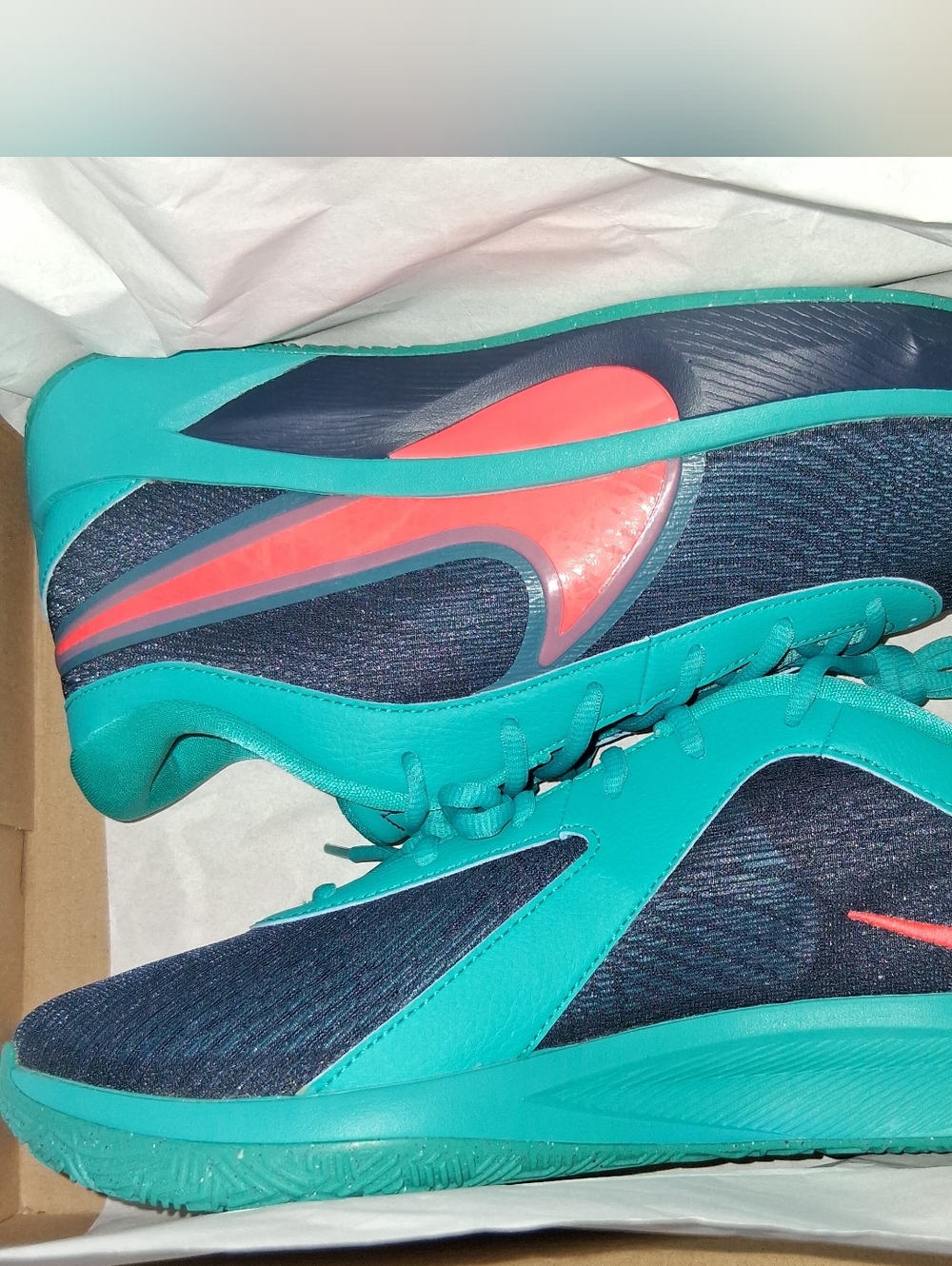 Nike Giannis Freak 6 Teal/Black Men's Basketball Shoes